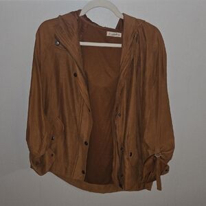 Women's Tan Utility Jacket